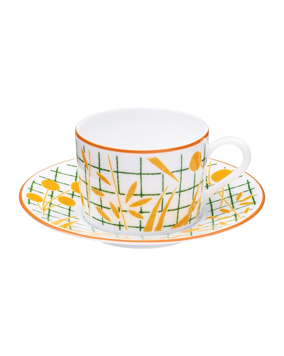 A Walk in the Garden Teacup & Saucer