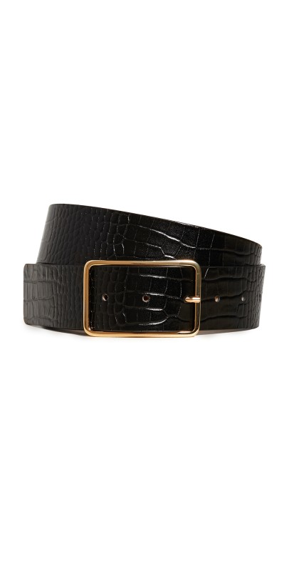 B-Low The Belt Milla Croc Belt Black