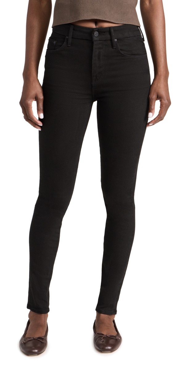 MOTHER High Waisted Looker Skimp Jeans Lasting Impression