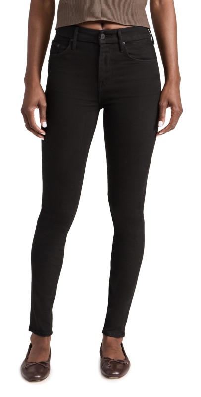 MOTHER High Waisted Looker Skimp Jeans Lasting Impression