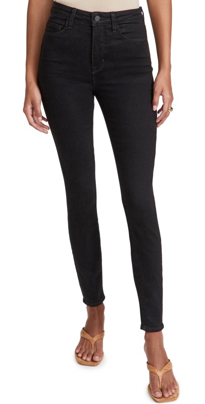 L'AGENCE Monique Ultra Skinny Jeans Jet