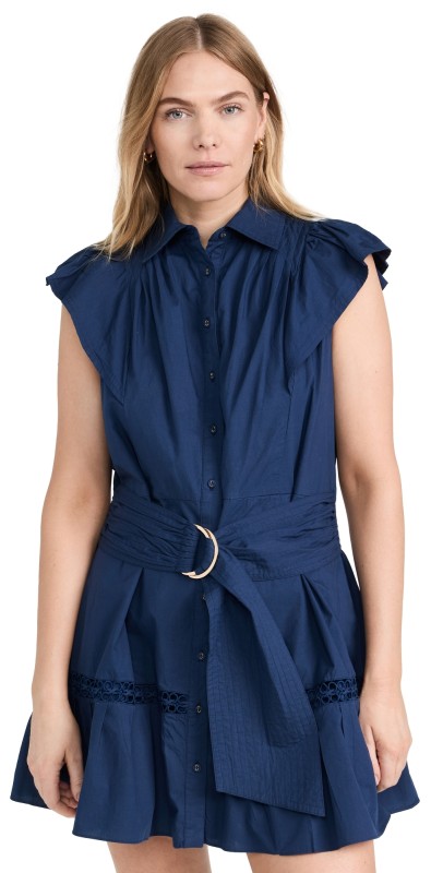 Ramy Brook Marceline Dress Spring Navy