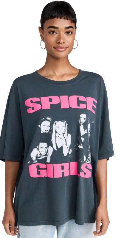 Daydreamer Spice Girls Tee Vintage Black