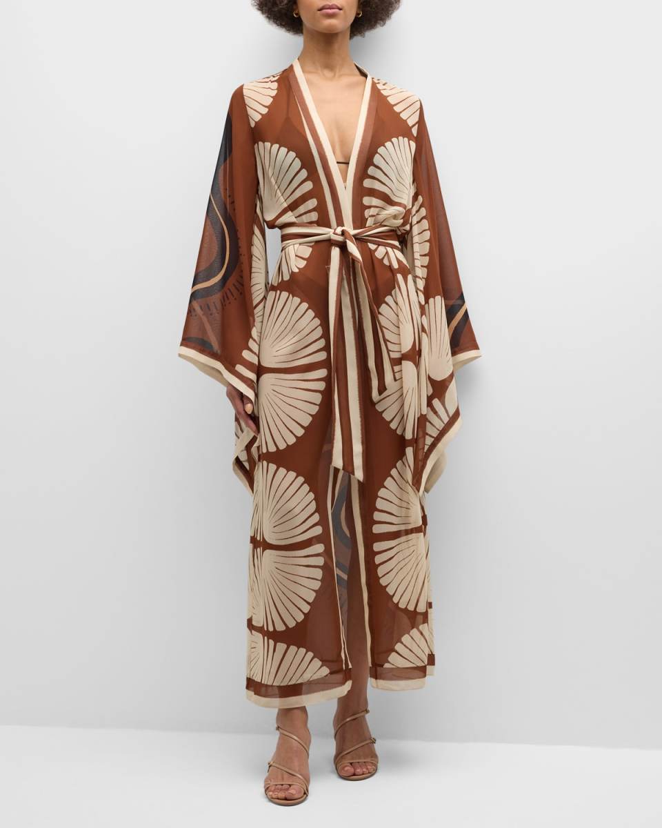 Amazon Basin Kimono Coverup