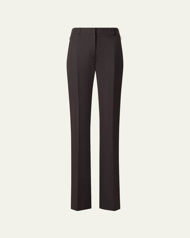 Marilyn Wool-Blend Bootcut Pants