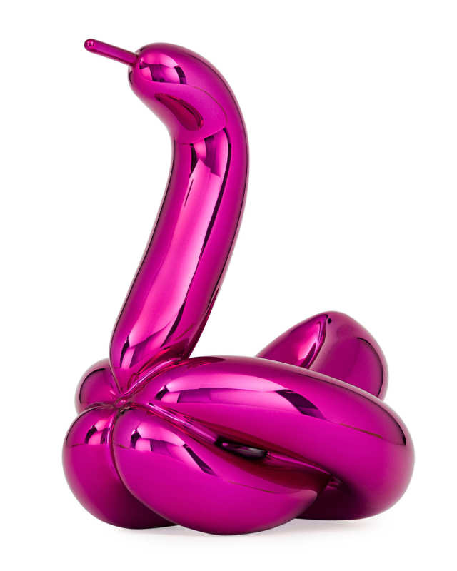 Balloon Swan (Magenta)