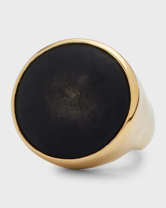 Wazi Horn Statement Ring