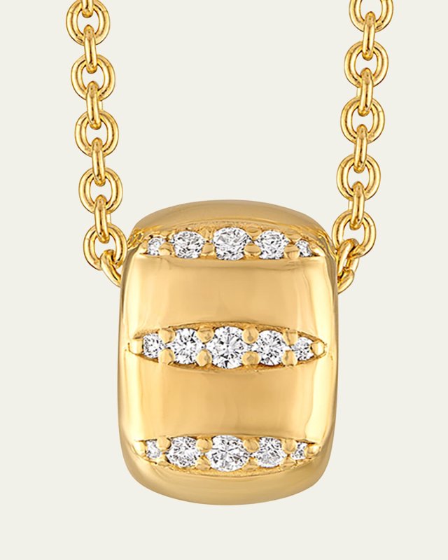 Veda Diamond Ring Necklace
