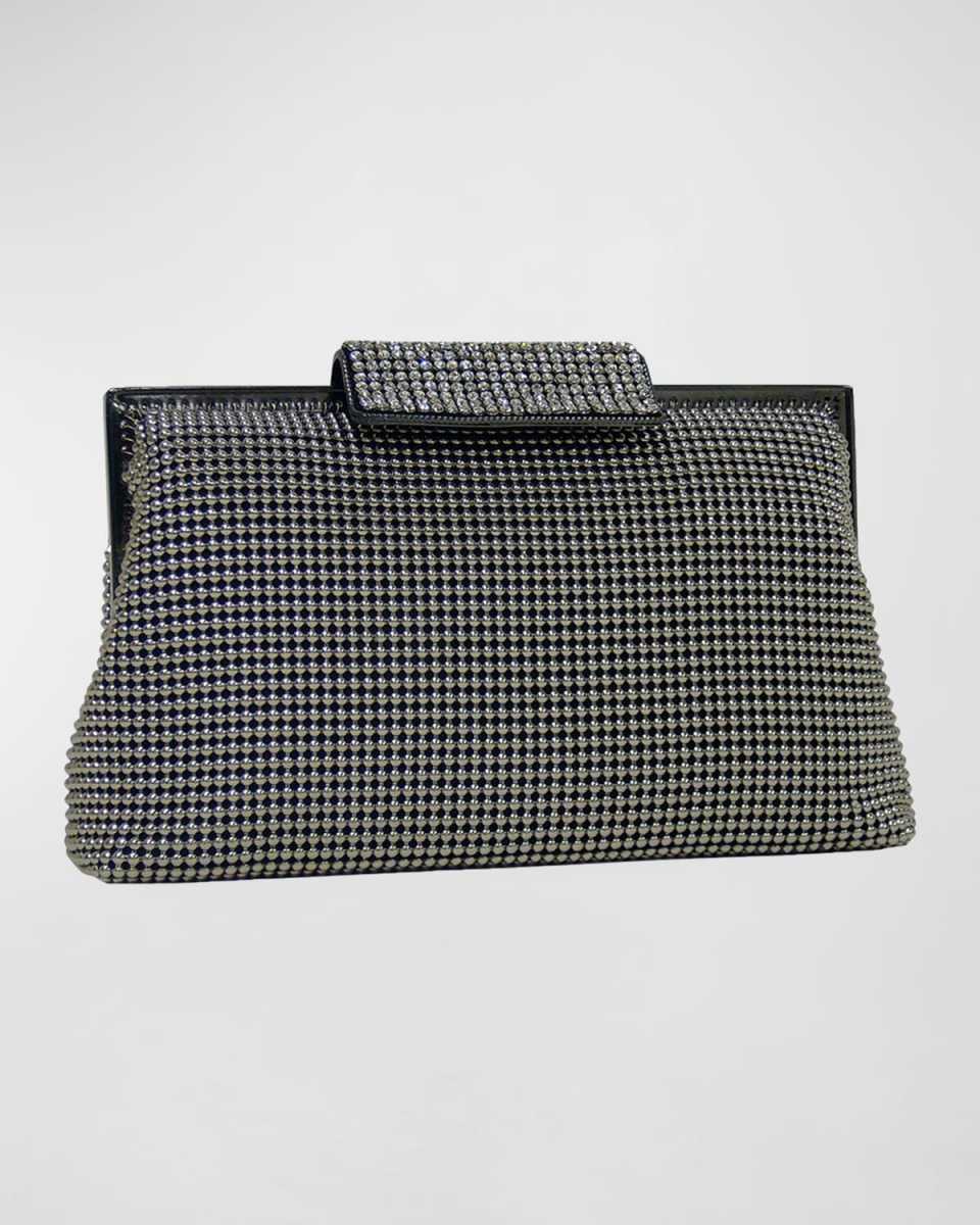 Crystal Clasp Clutch Bag