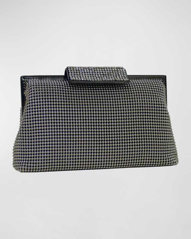Crystal Clasp Clutch Bag