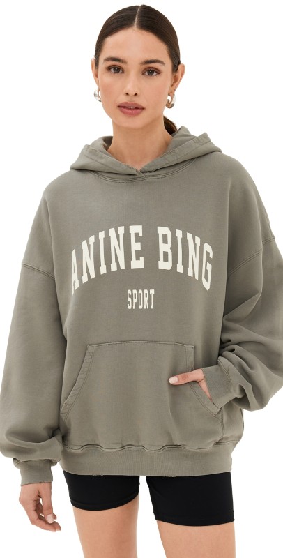 ANINE BING Harvey Sweatshirt Green