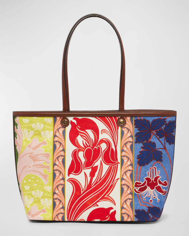 Essential Sea-Print Canvas Shopping Tote Bag