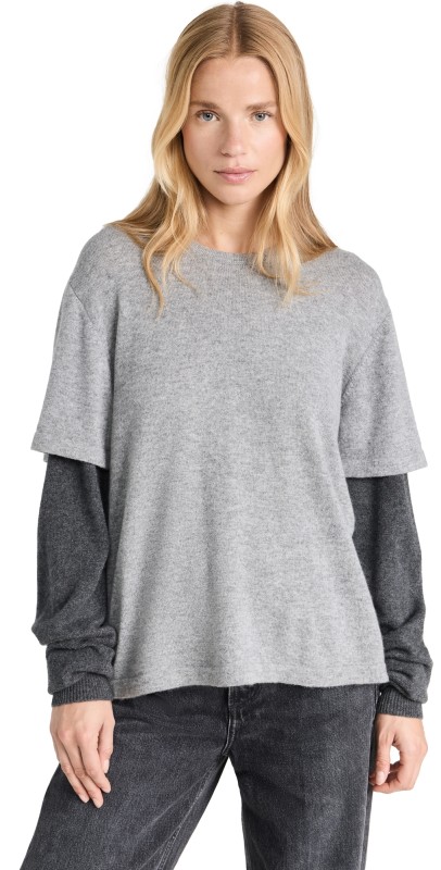 Interior The Ago Cashmere Sweater Pigeon