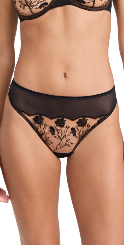 Skarlett Blue Skarlett Blue Enamoured Thong Black Combo