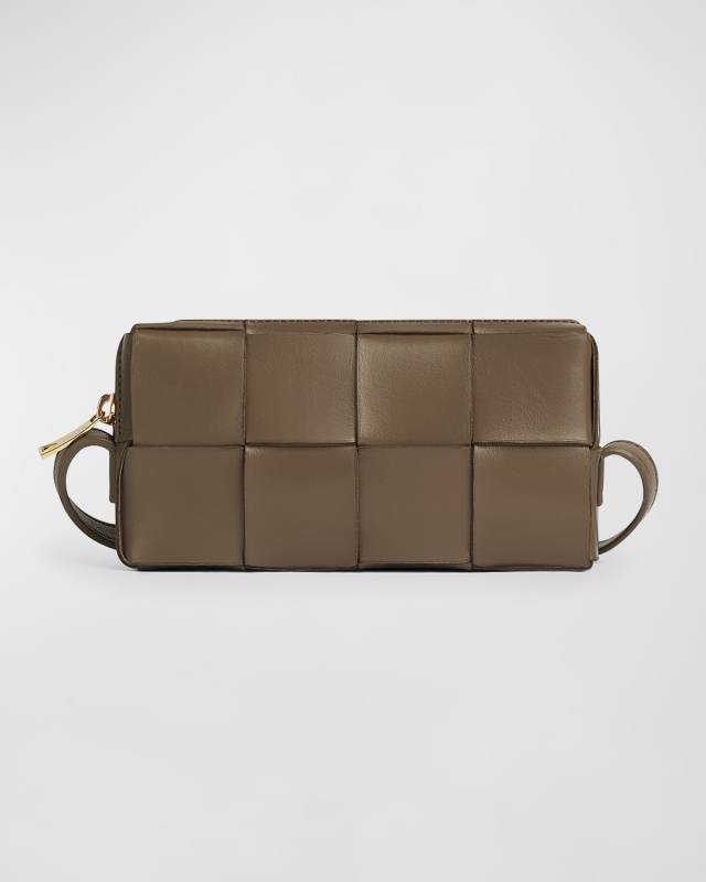 Cassette Intreccio Phone Pouch Shoulder Bag