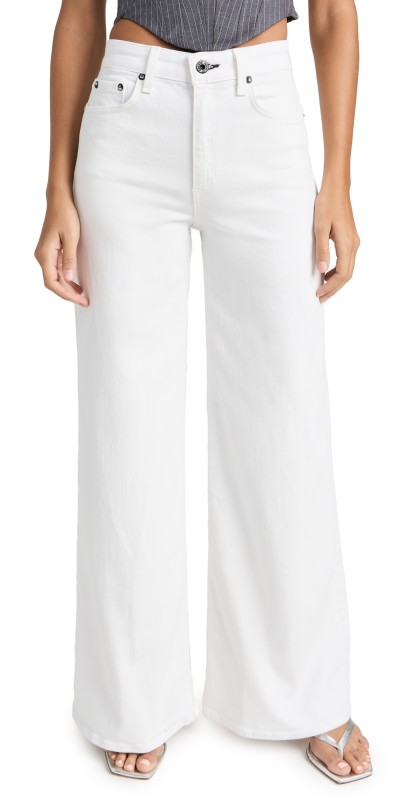 ASKK NY Wide Leg Jeans Ivory