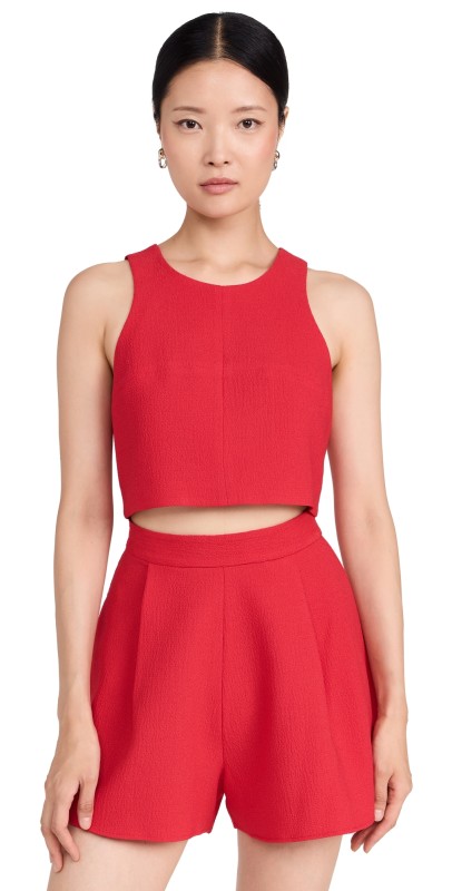 Black Halo Sanibel 2 Piece Romper Wildfire