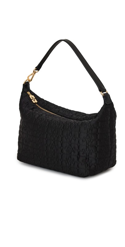 GANNI Butterfly Medium Pouch Black