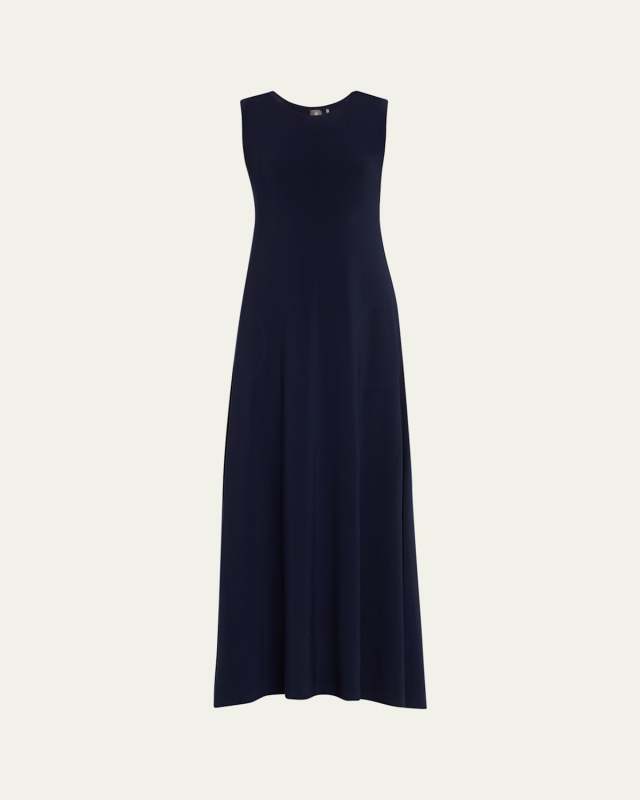 Sleeveless Swing Maxi Dress