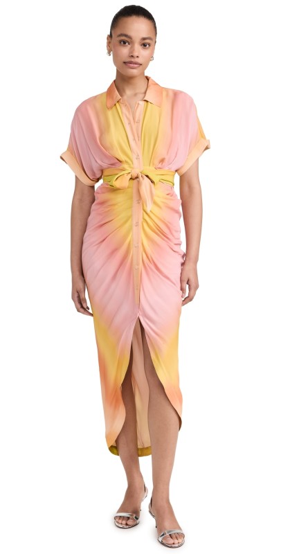 Le Superbe Miko Dress Ombre Sunset
