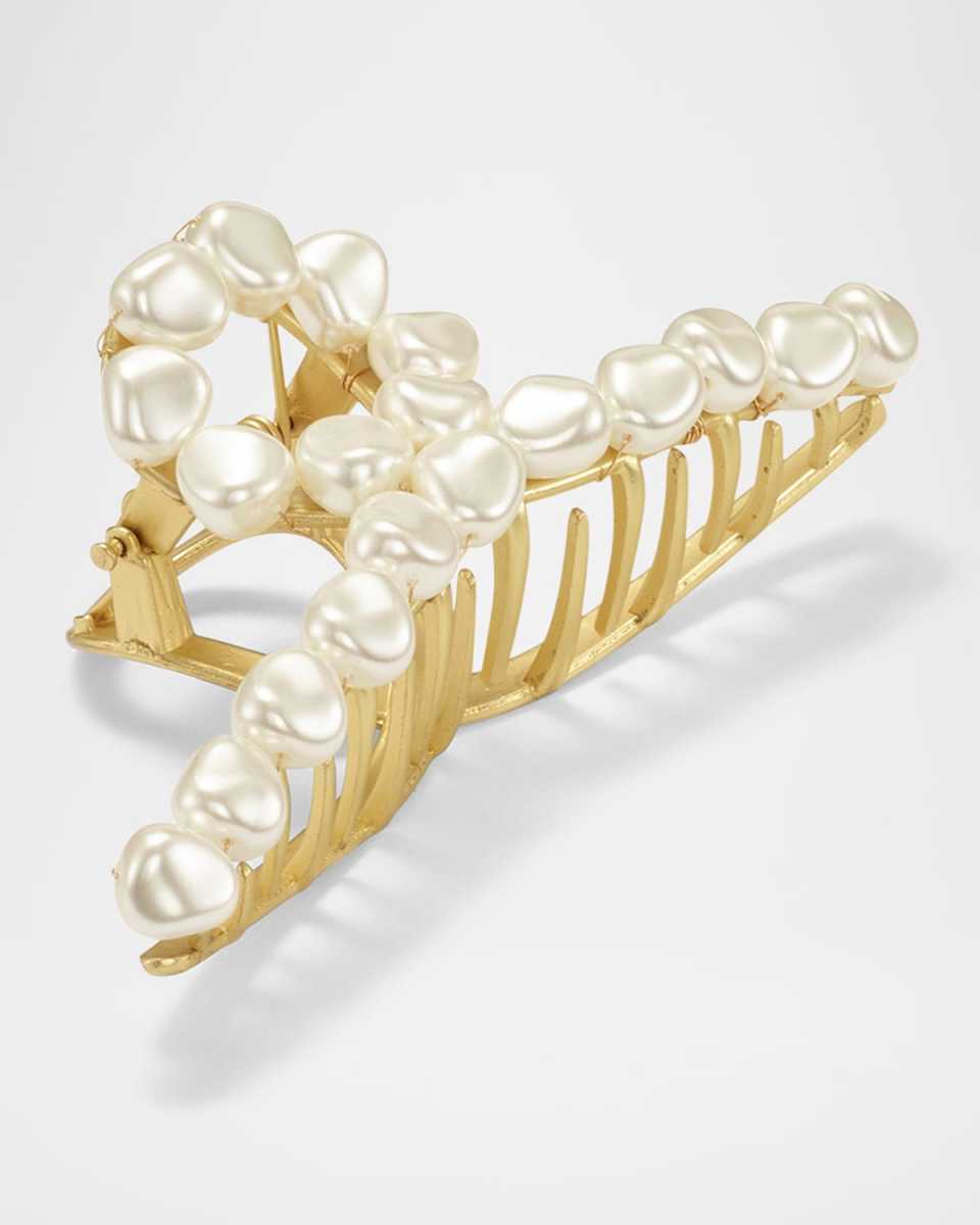 Aria Pearly Claw Clip