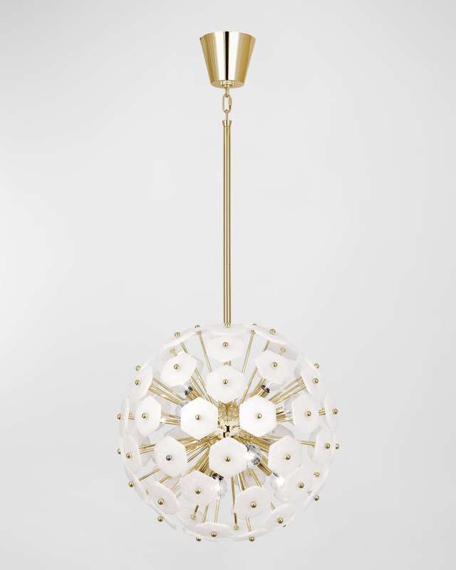 Vienna 12-Light Globe Chandelier, 19" Round