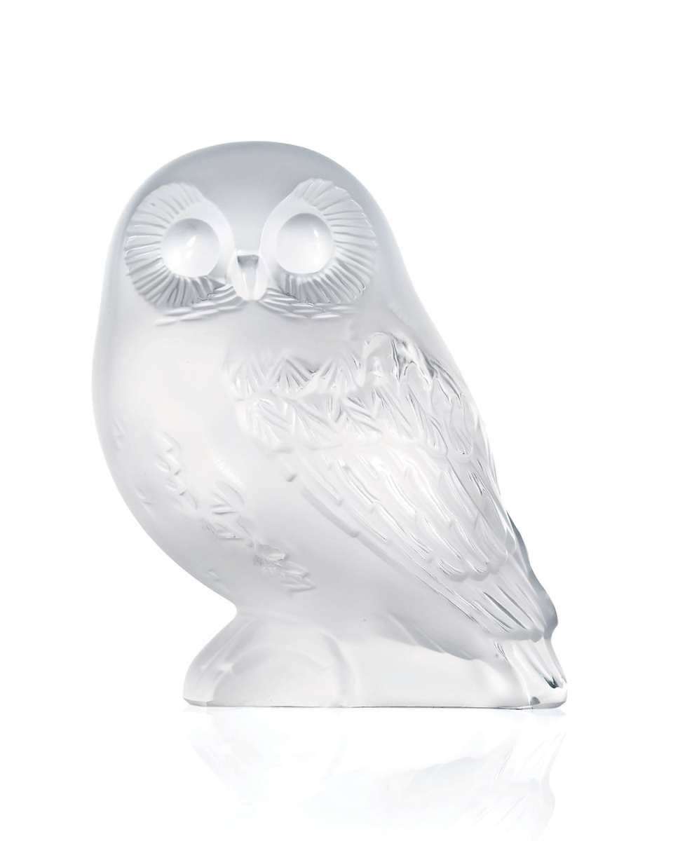 "Shivers" Crystal Owl Figure