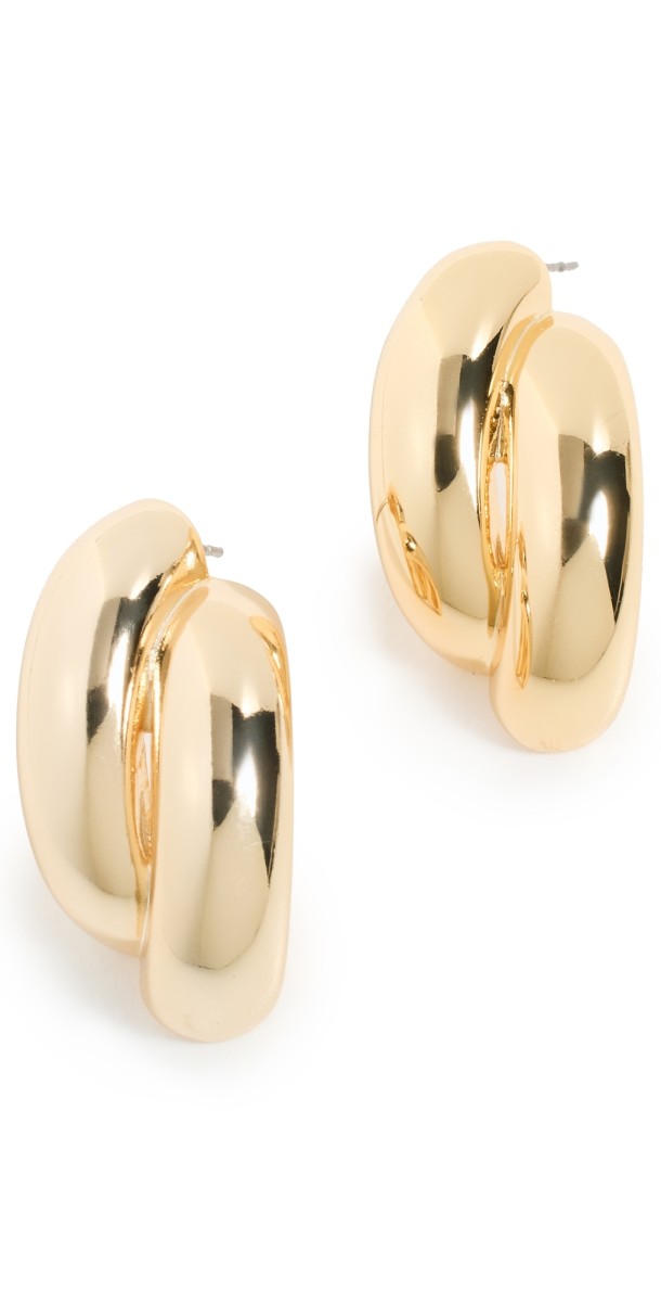 SHASHI Athena Earrings Gold
