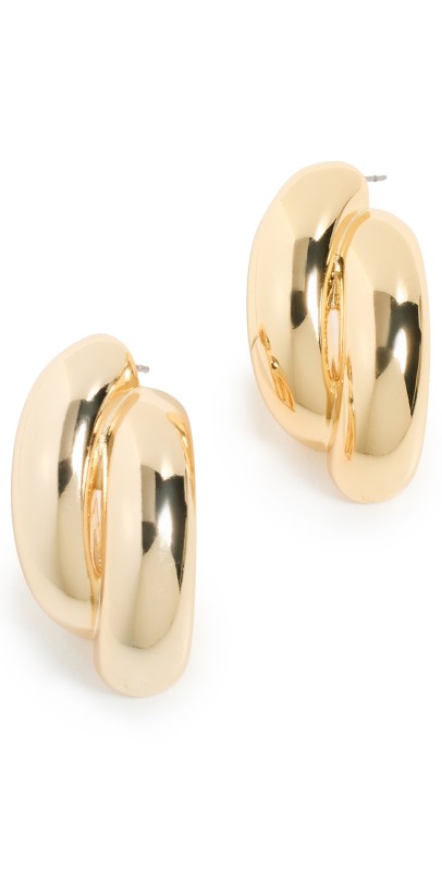SHASHI Athena Earrings Gold