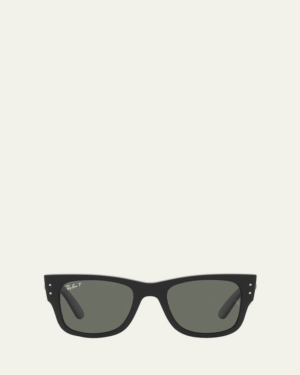RB0840S Mixed-Media Mega Wayfarer Sunglasses