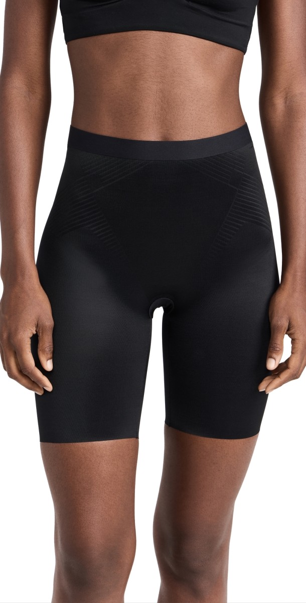 SPANX SPANXshape Invisible Mid-Thigh Short Champagne Beige