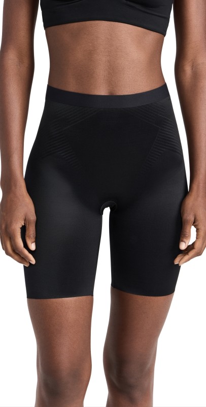 SPANX SPANXshape Invisible Mid-Thigh Short Champagne Beige