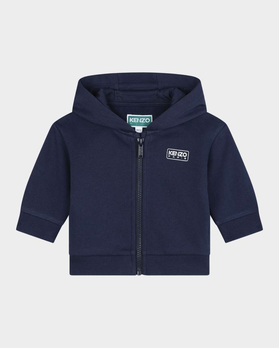 Boy's Logo-Print Hoodie & Joggers Set, Size 6M-2