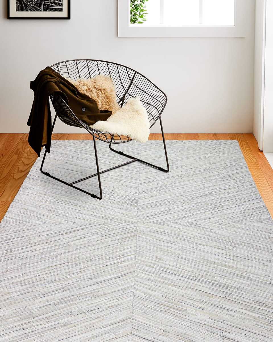 Livy Hair Hide Rug, 9' x 12'