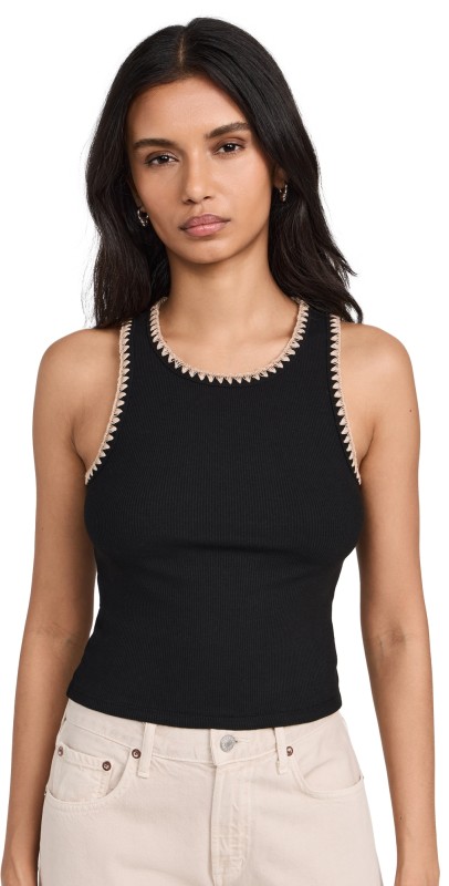 Z Supply Avril Tank Black
