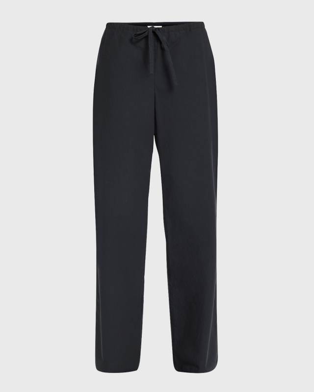 Jugi Mid-Rise Wide-Leg Pull-On Pants