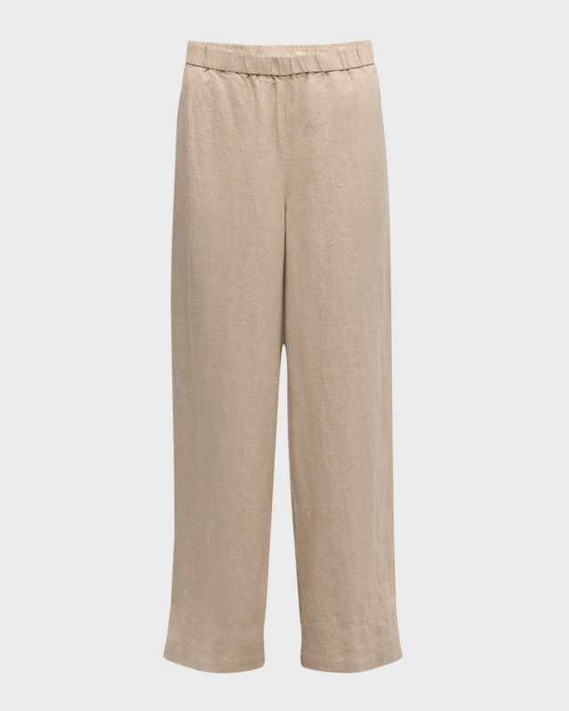 Missy Organic Linen Wide-Leg Pants