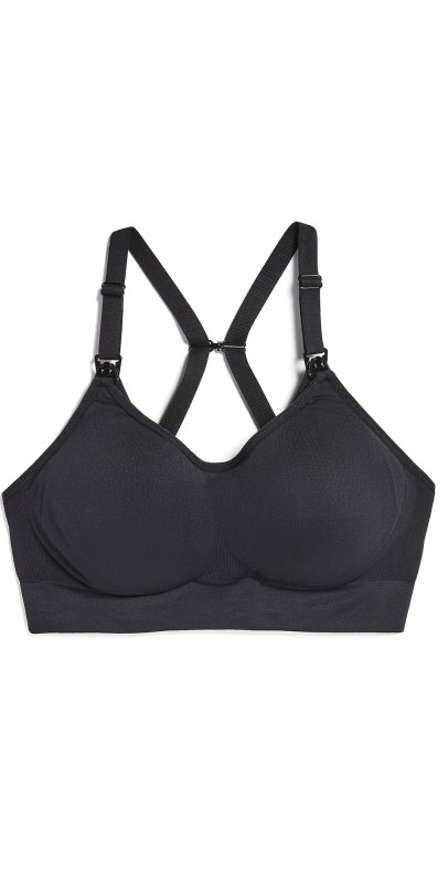 Ingrid & Isabel Cooling Nursing Pumping Bra Black