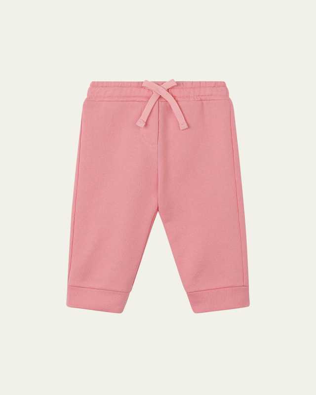 Girl's Logo Bow Jogger Pants, Size 12-30