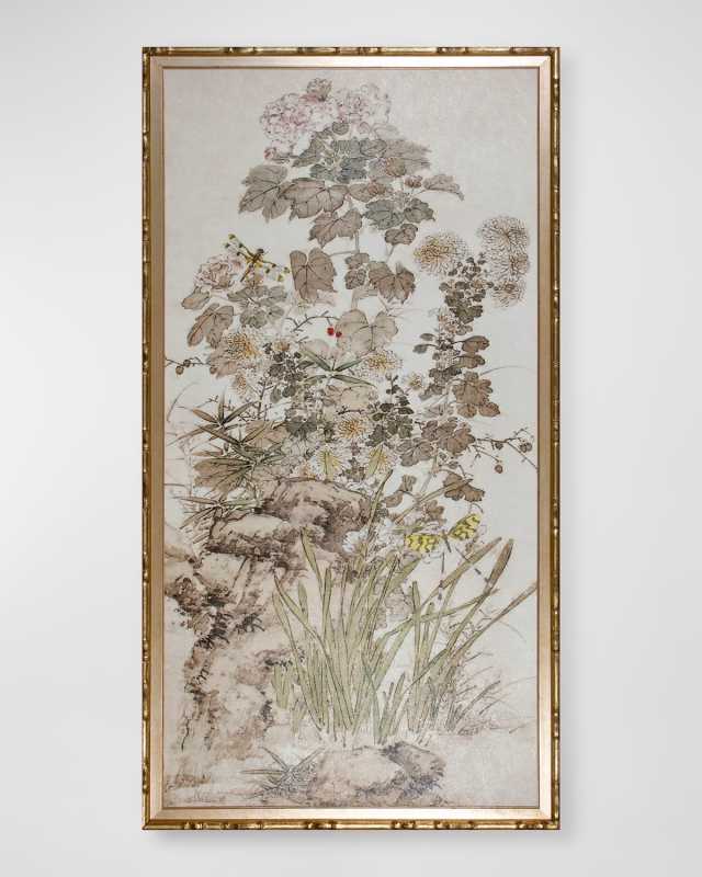 "Chinoiserie Panel III" Giclee