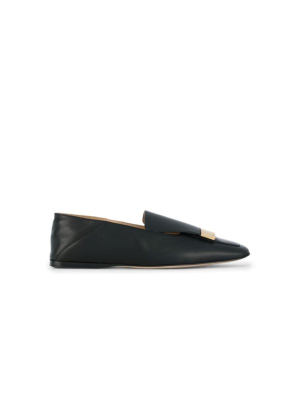 square-toe loafers