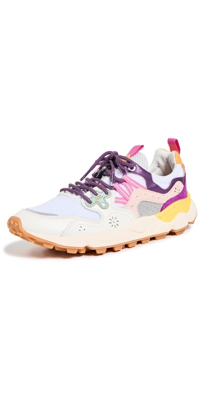 Flower Mountain Yamano 3 Sneakers White/Pastel Multi