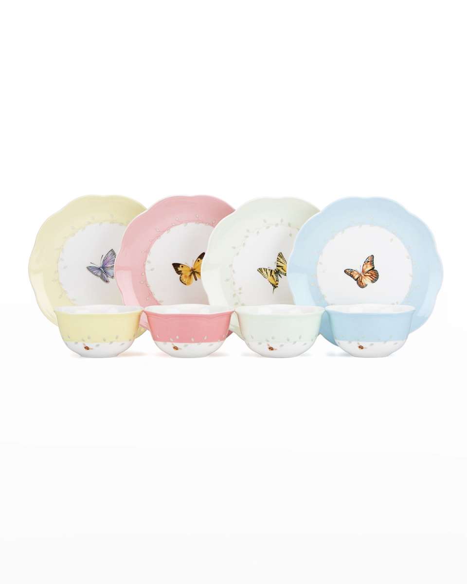 Butterfly Meadow Dessert Bowls, Set of 4