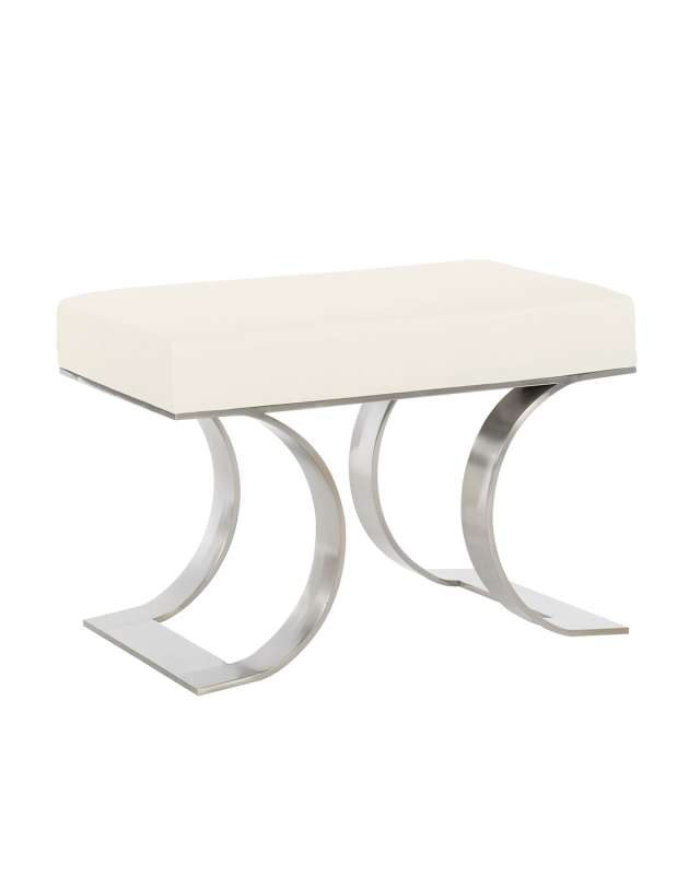 Axiom Steel-Frame Bench, 28"W