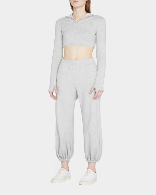Boyfriend Puff Knit Jog Pants