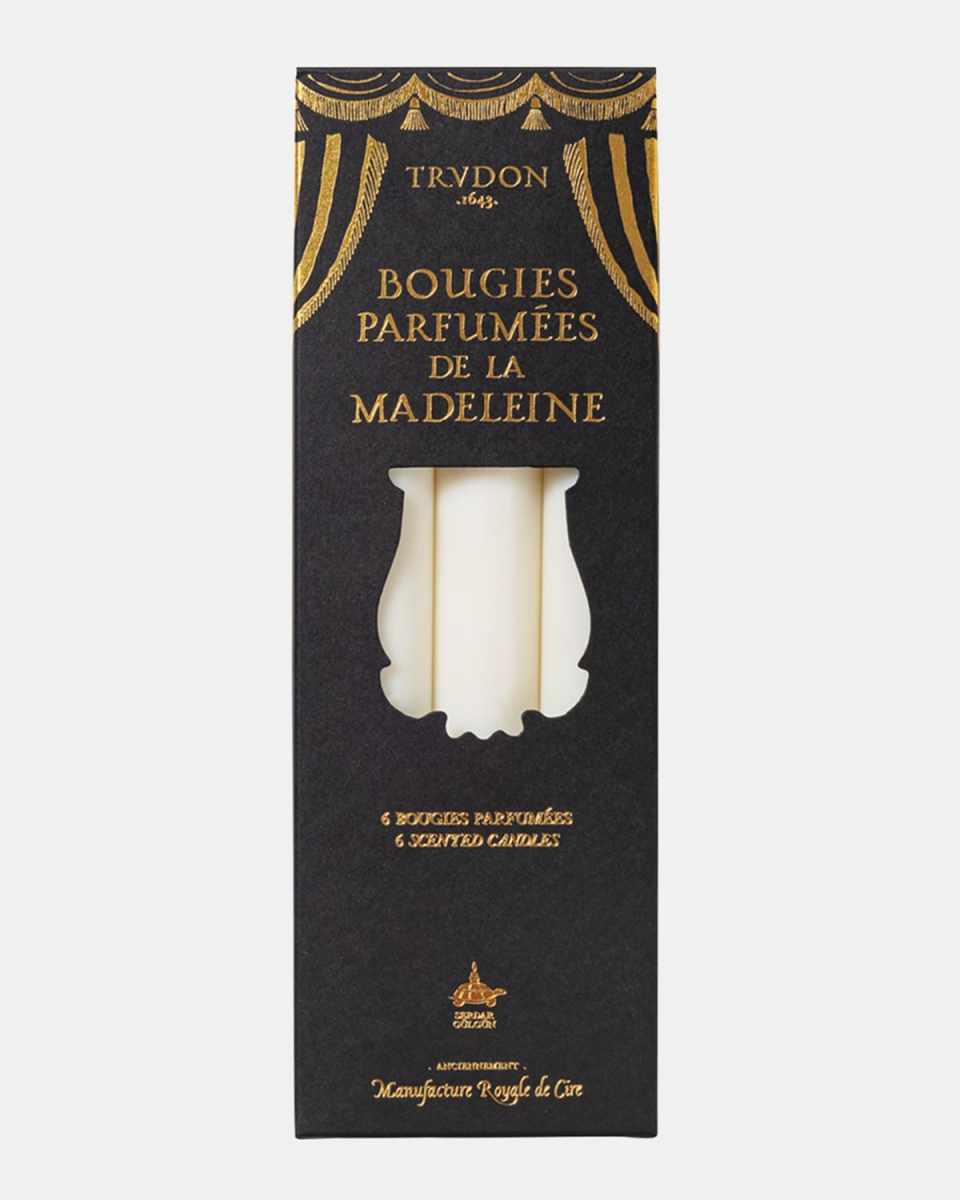 Fir Christmas Tree Madeline Taper Candles, Set of 6