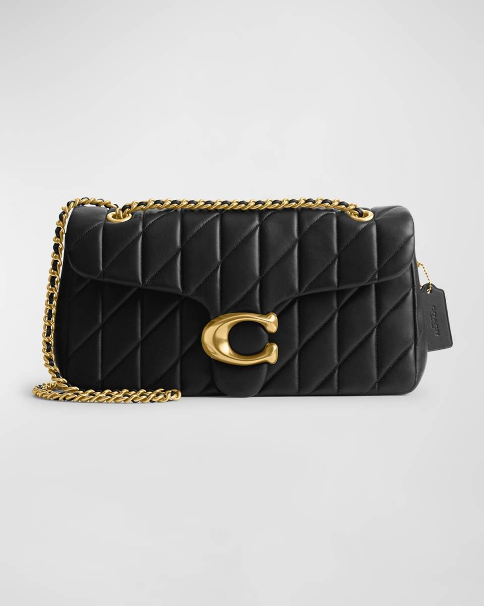 Tabby 33 C Quilted Leather Shoulder Bag with Chain