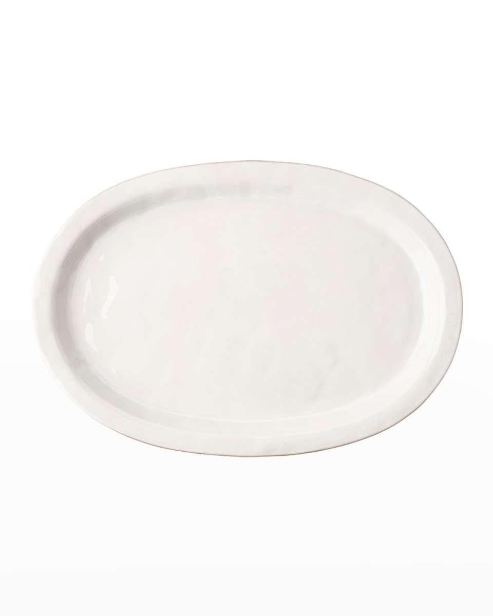 Puro 20" Platter - Whitewash