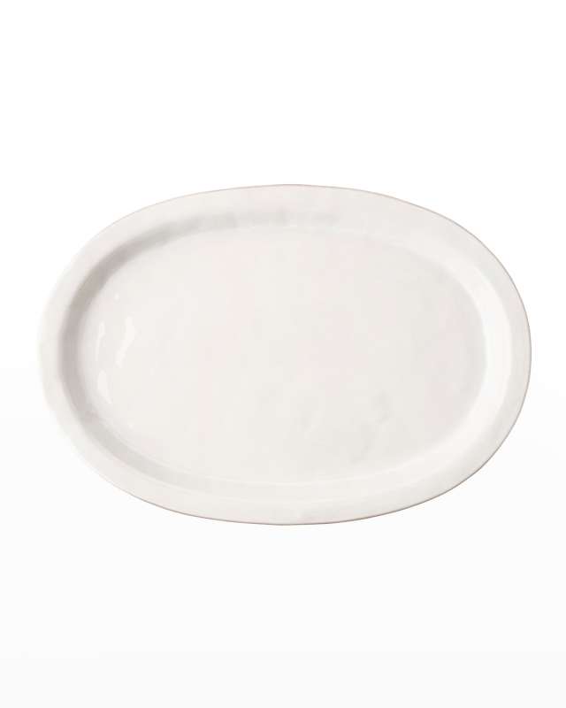 Puro 20" Platter - Whitewash