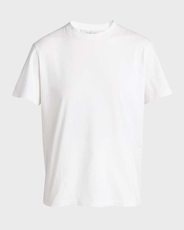 Golden Distressed Short-Sleeve T-Shirt
